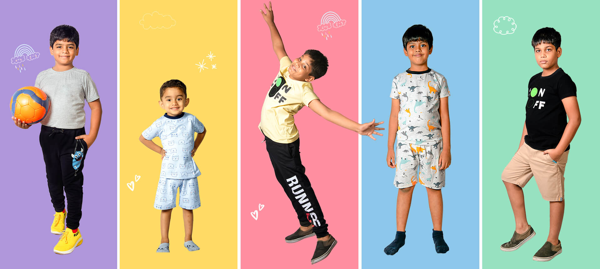 Make Your Little Man Stand Out with Kiddy Winkz - Exclusive Fashion for Boys Aged 2-12.